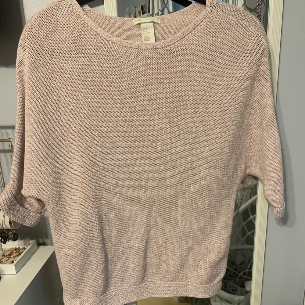 3/4 sleeve sweater